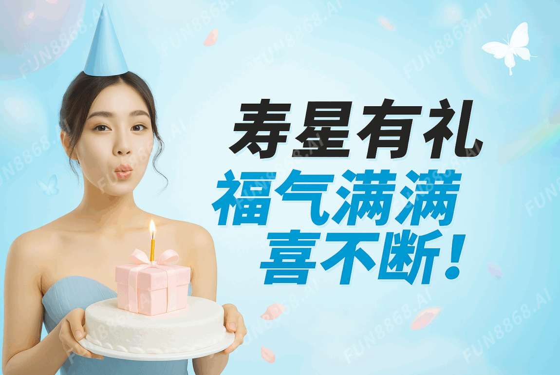 寿星有礼- FUN8868.AI 浮水印