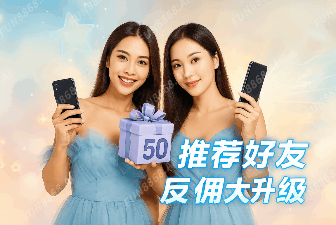 推荐好友- FUN8868.AI 浮水印