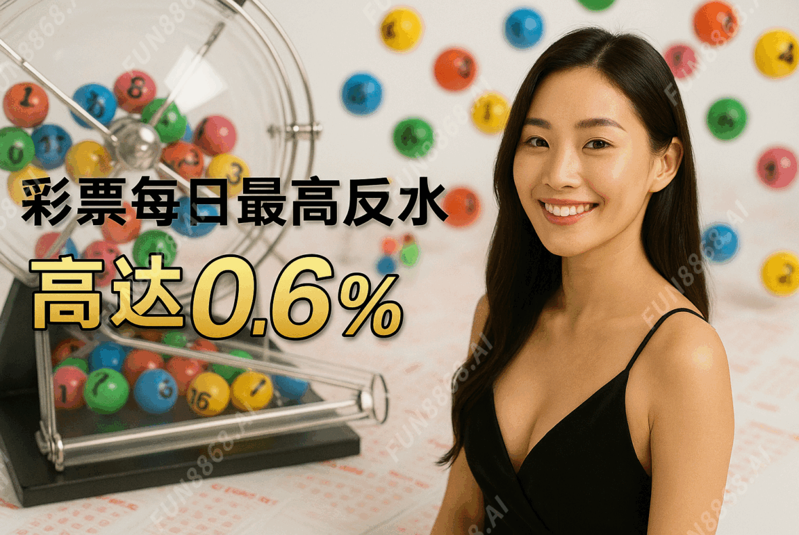 彩票反水高達0.6%-FUN8868.AI 浮水印