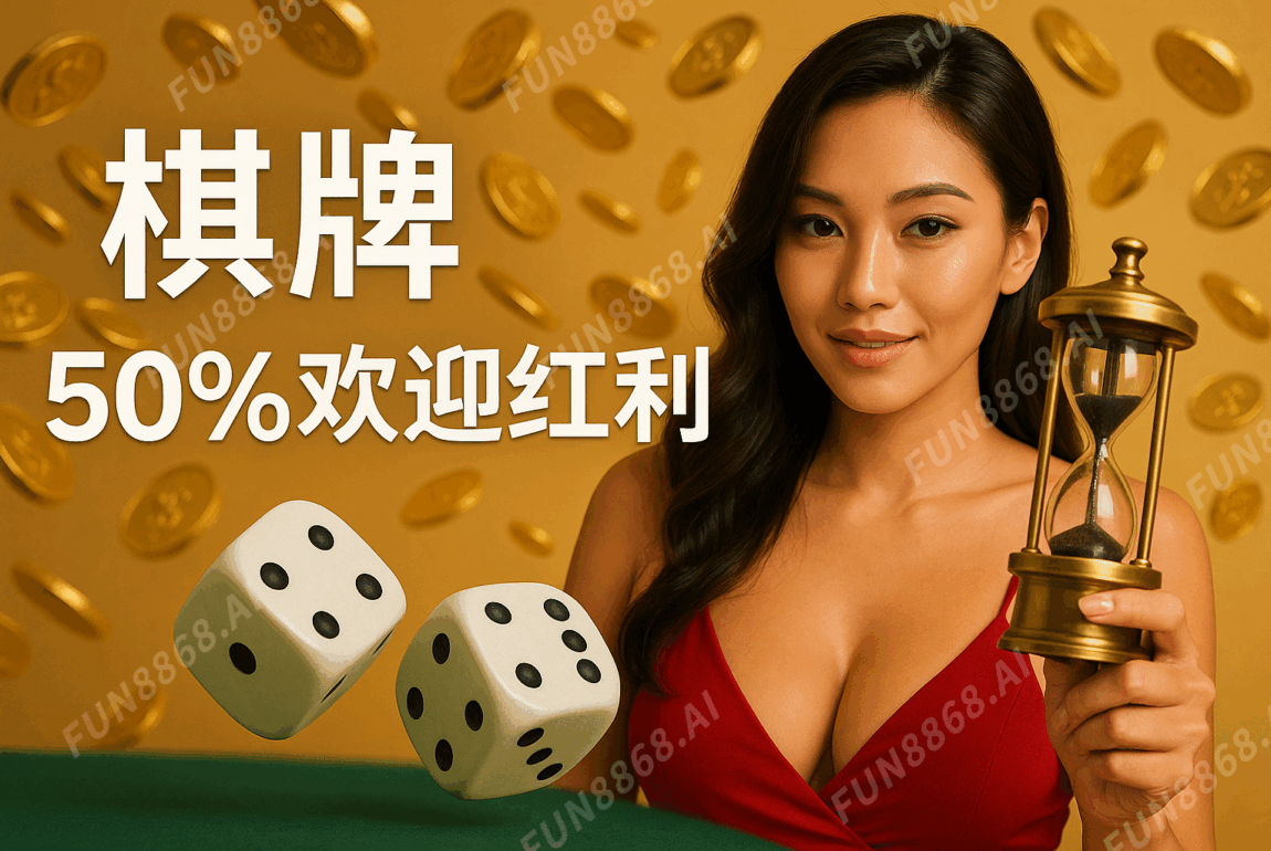 棋牌50%歡迎紅利-FUN8868.AI 浮水印