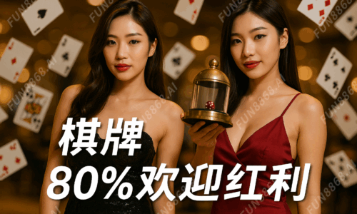 棋牌80%歡迎紅利-FUN8868.AI 浮水印