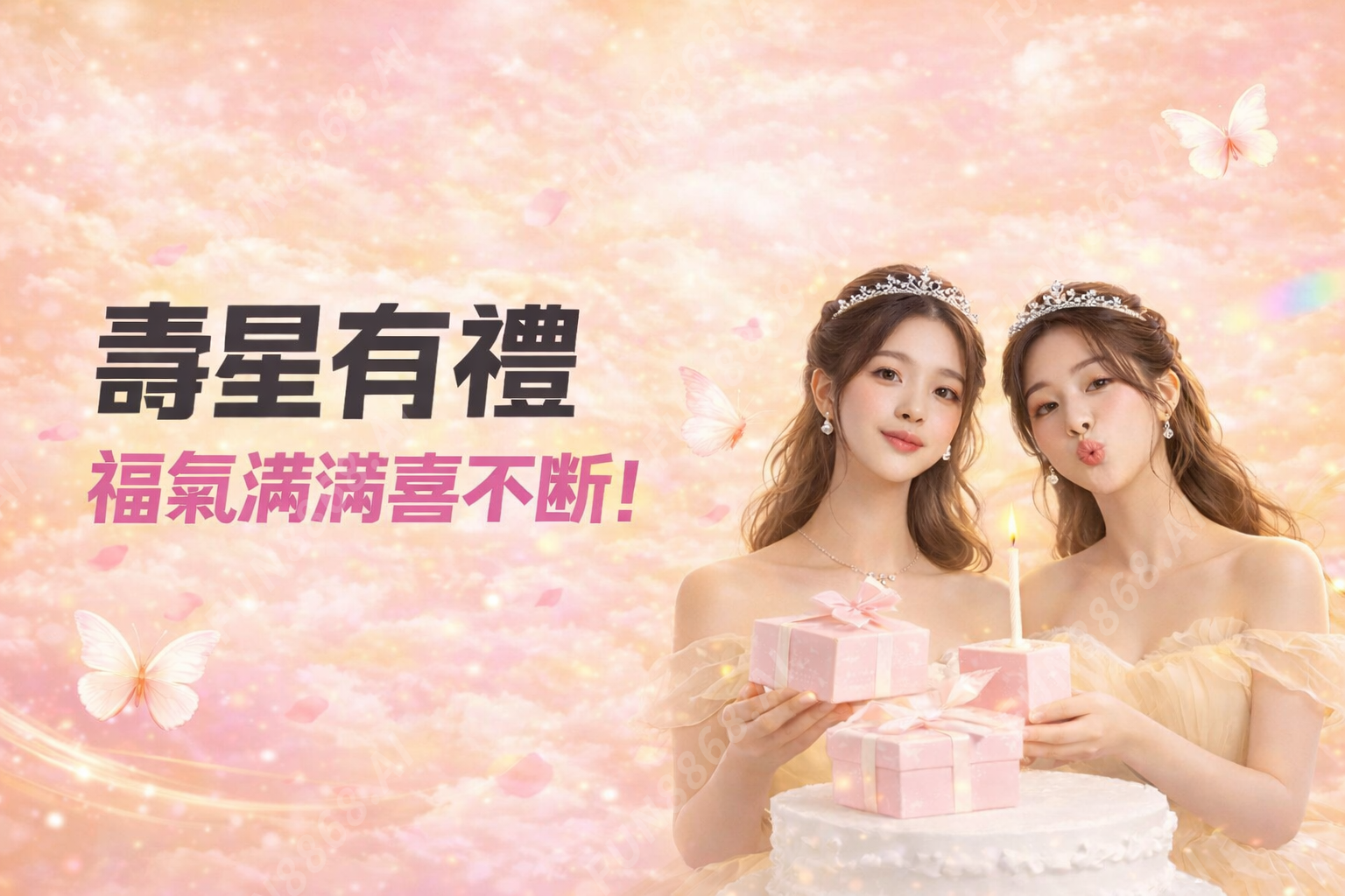 寿星有礼 福气满满喜不断!