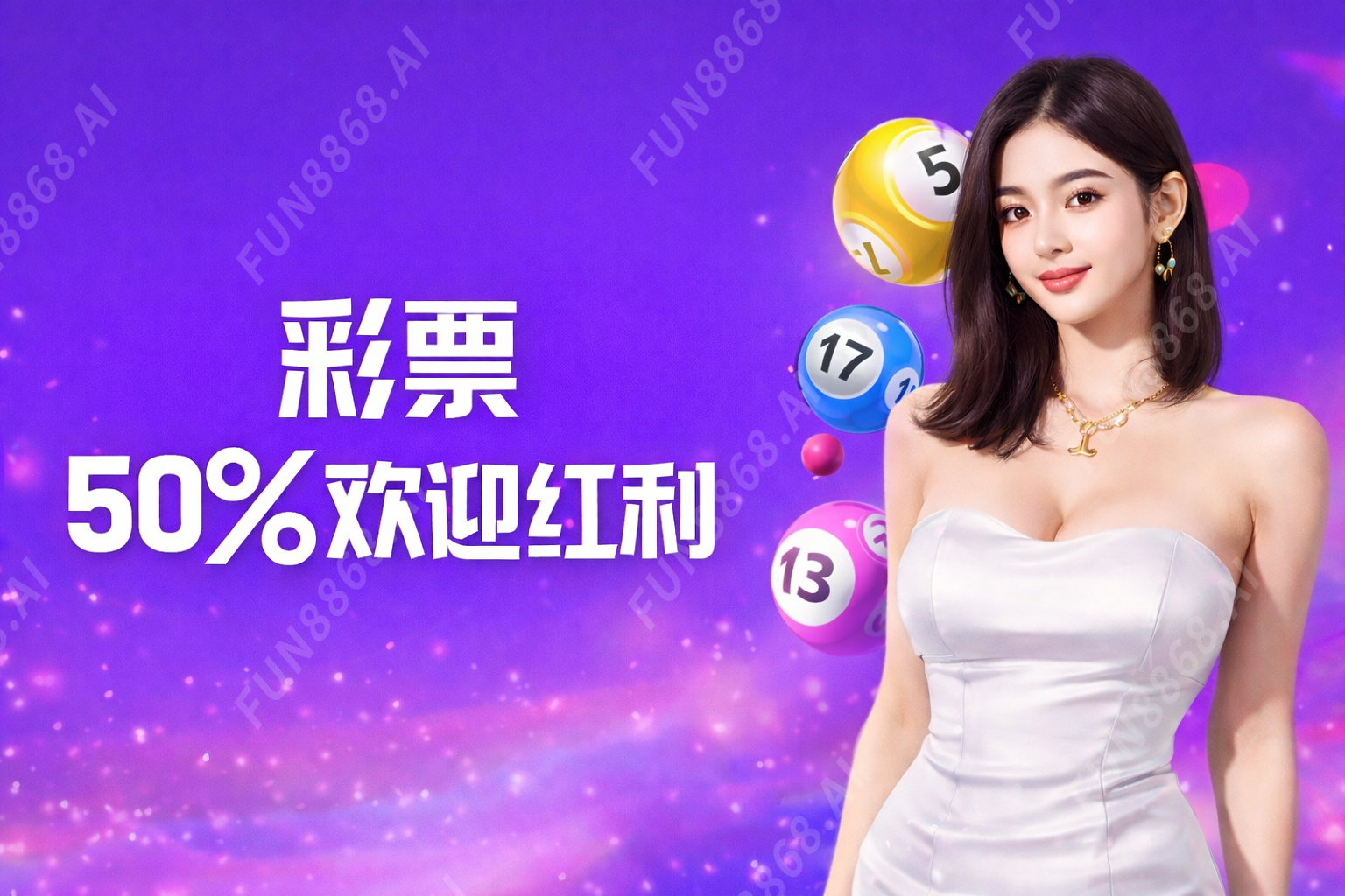 彩券50%欢迎红利