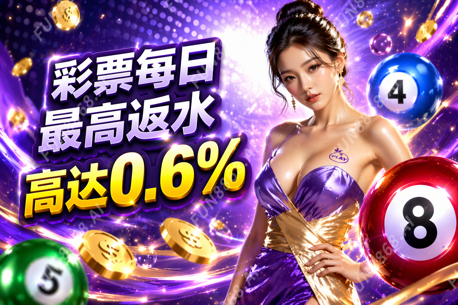 彩票每日最高返水 高达0.6％