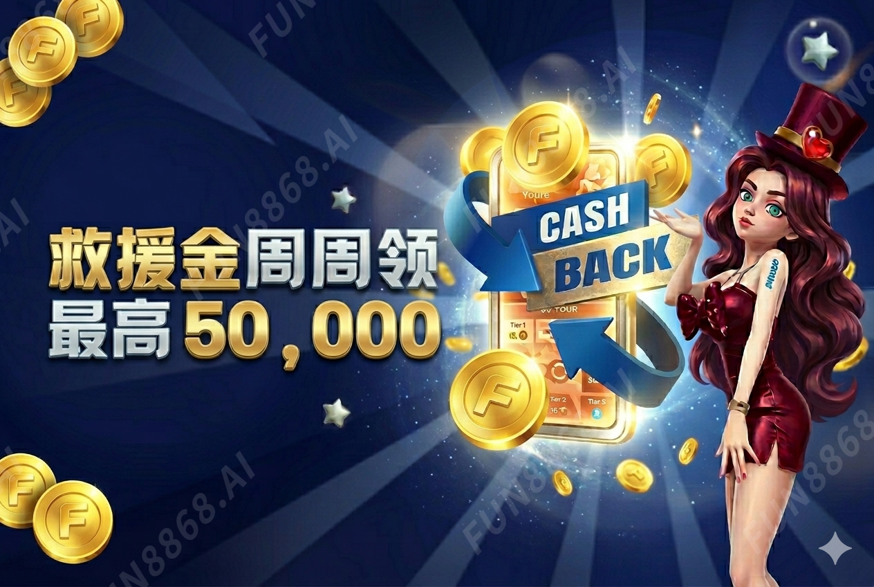 【老虎机】救援金周周领 最高12% 高达50,000元